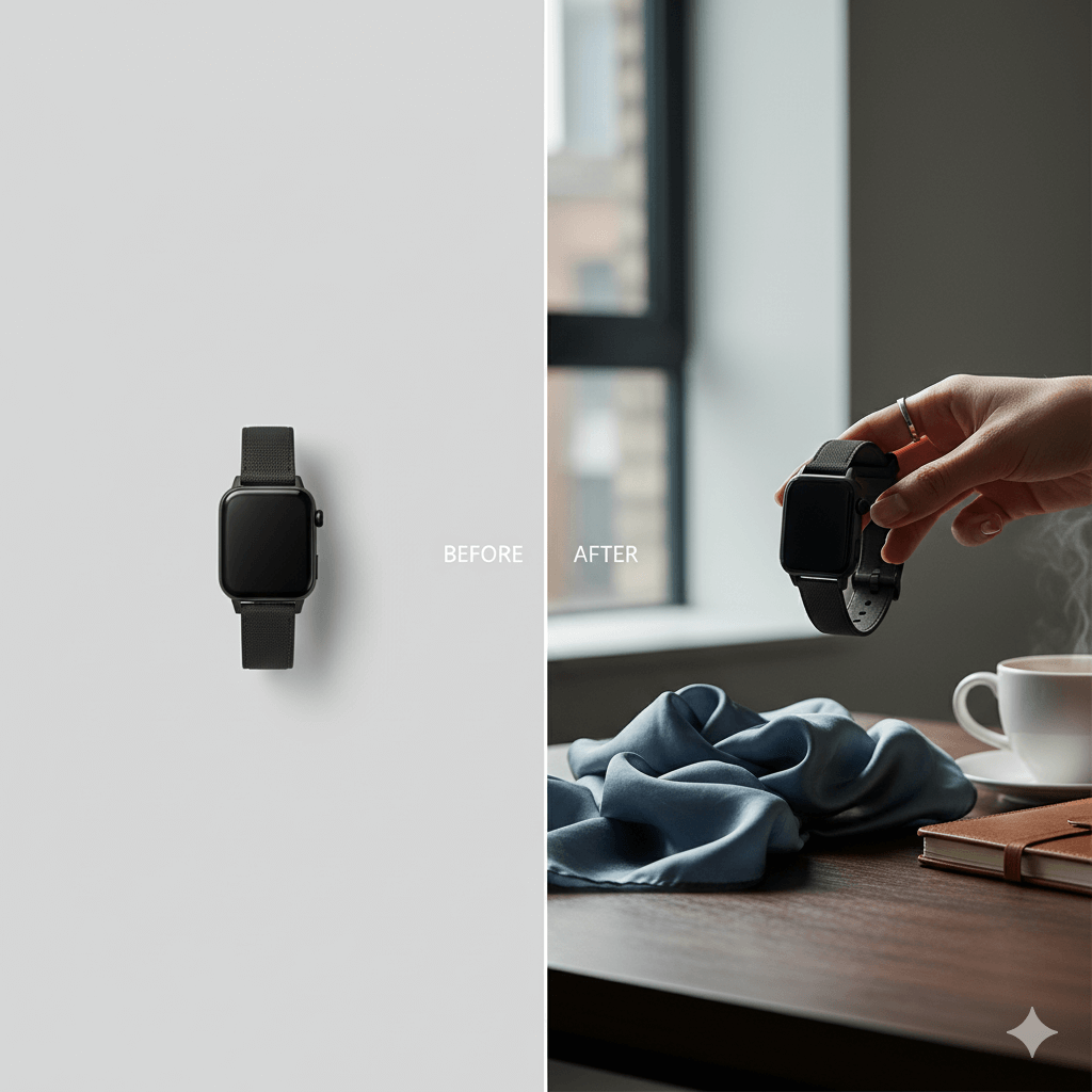 E-commerce product photography optimization