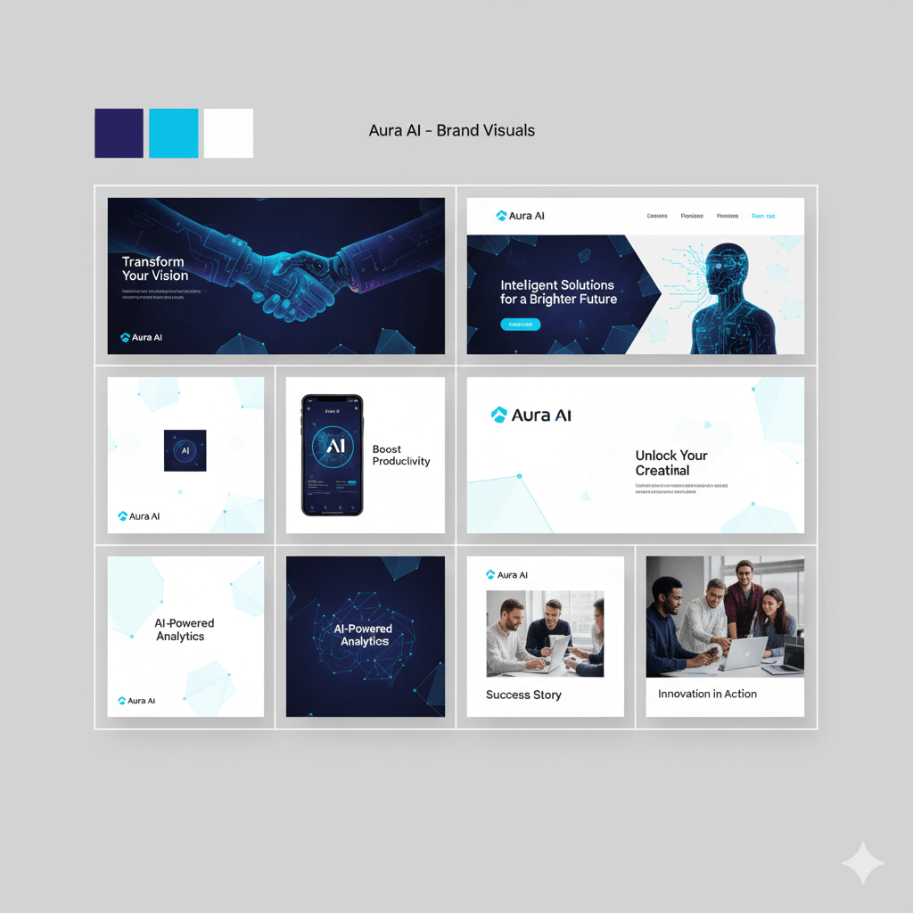 Marketing campaign visuals