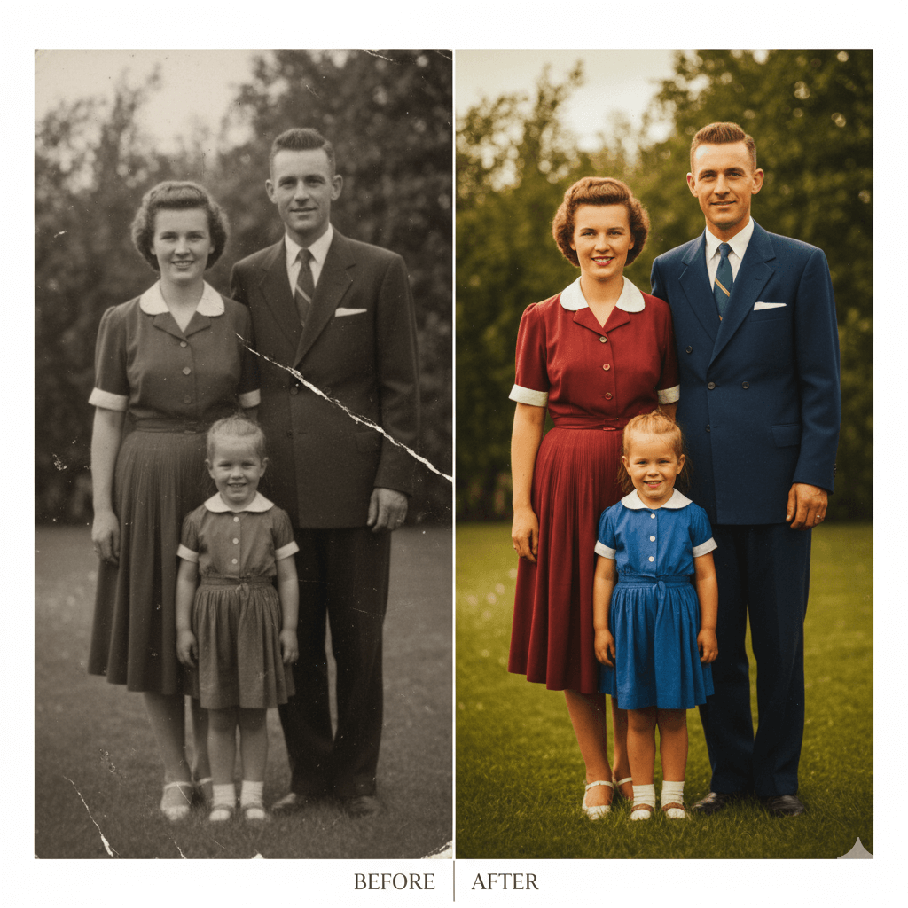 Old photo restoration